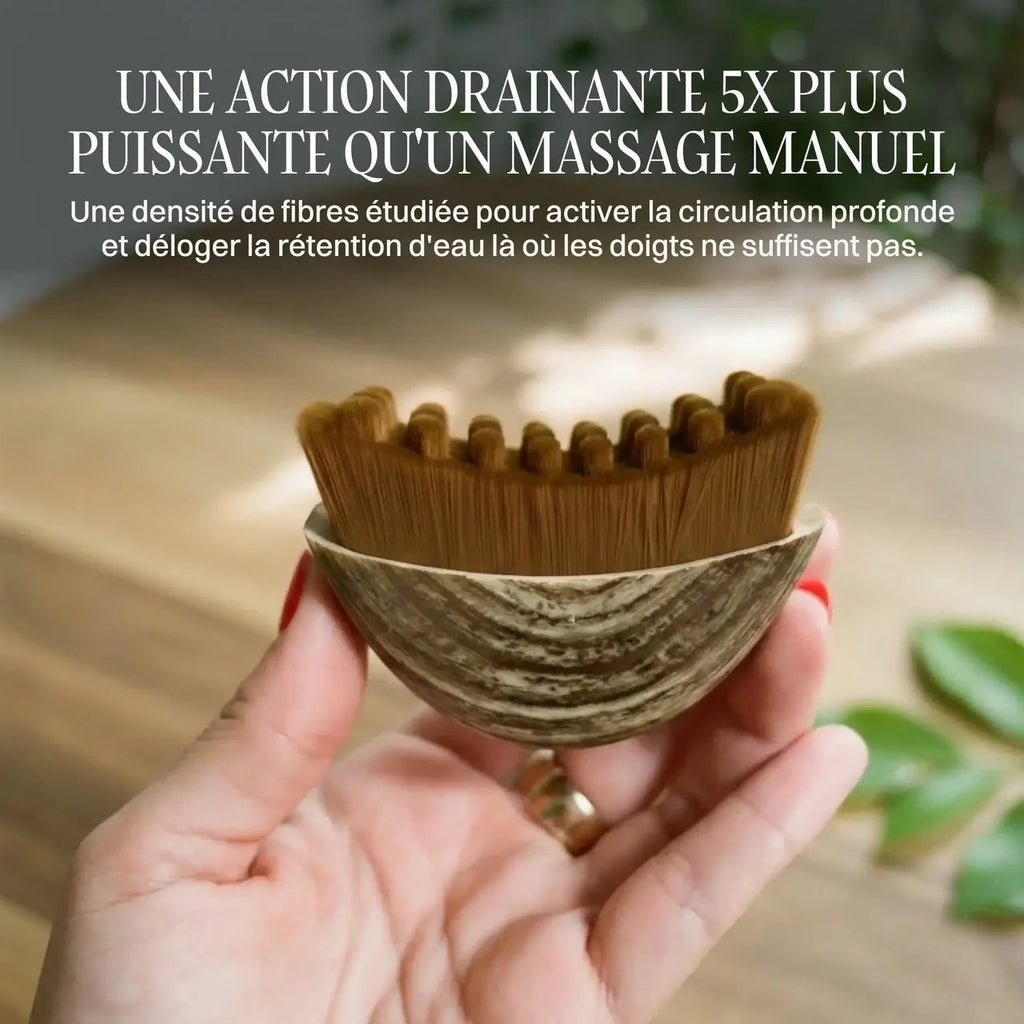 Brosse Drainante Pro - action drainante