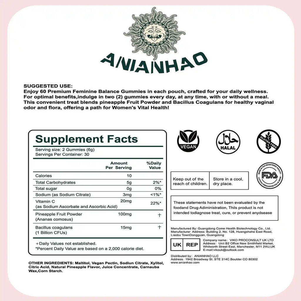 Gummies Équilibre Féminin – Ananas 🇨🇮 - Imagem 2
