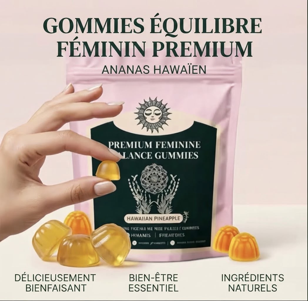 Gummies Équilibre Féminin – Ananas BJ