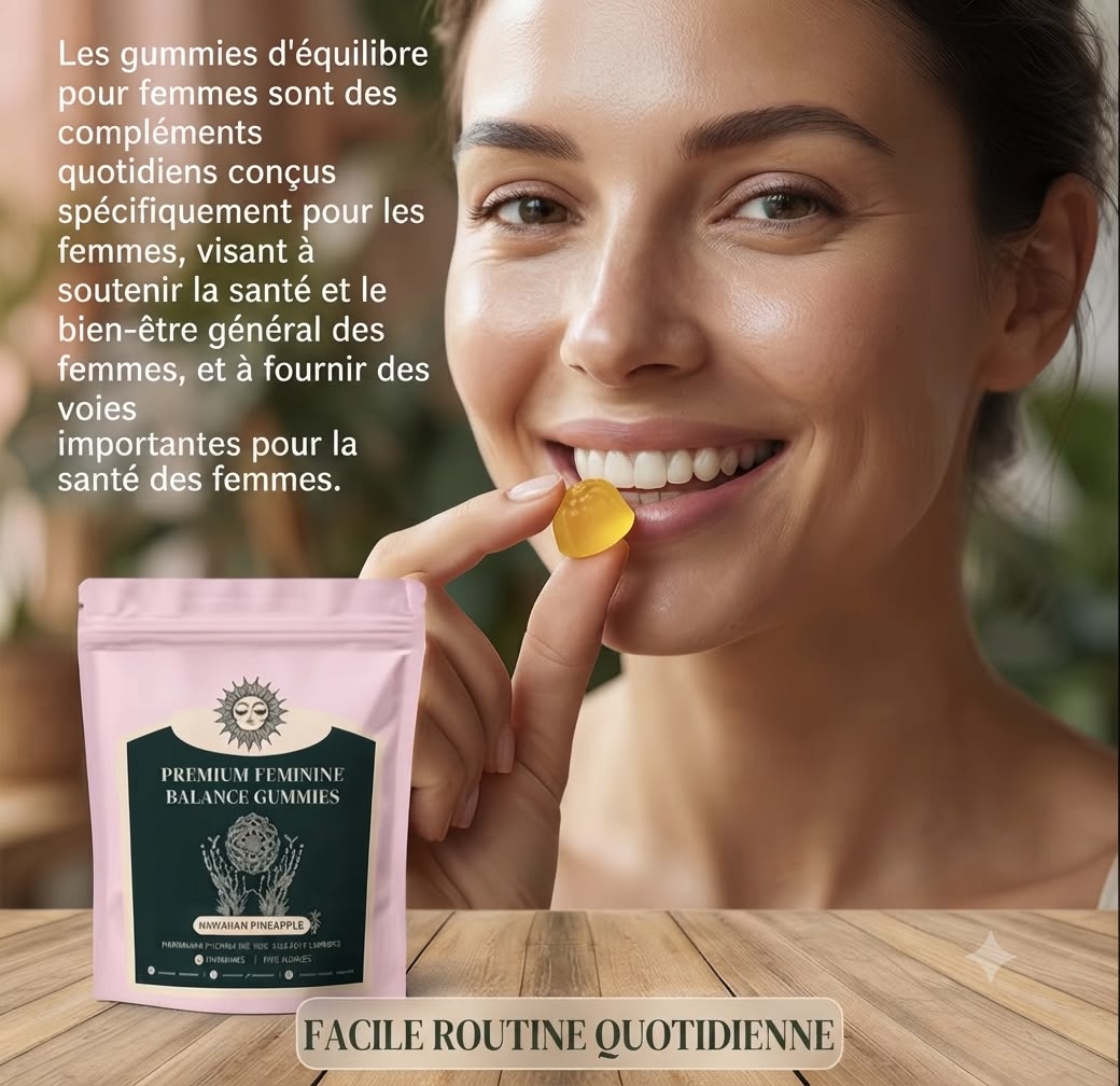 Gummies Équilibre Féminin – Ananas BJ