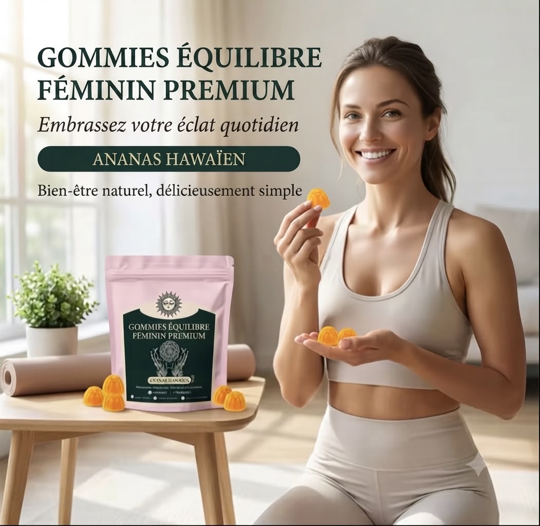 Gummies Équilibre Féminin – Ananas BJ